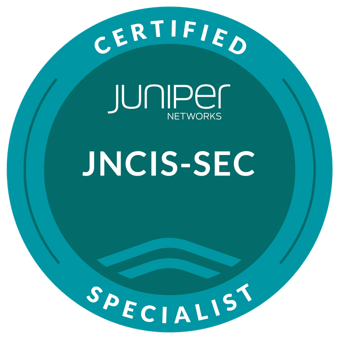 Juniper Networks Certified Internet Specialist - Security (JNCIS-SEC)